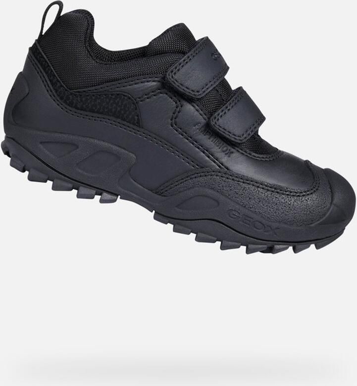 GEOX J New Savage Boy B A School Uniform Jongens Sneakers Zwart - Foto 2