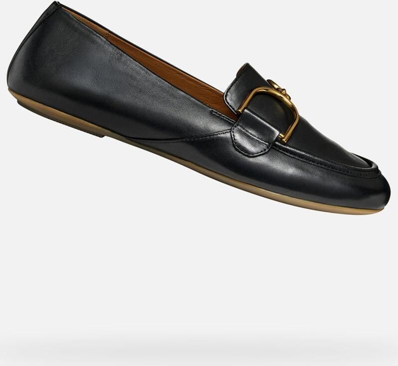 Geox Loafers van echt leer model 'PALMARIA'
