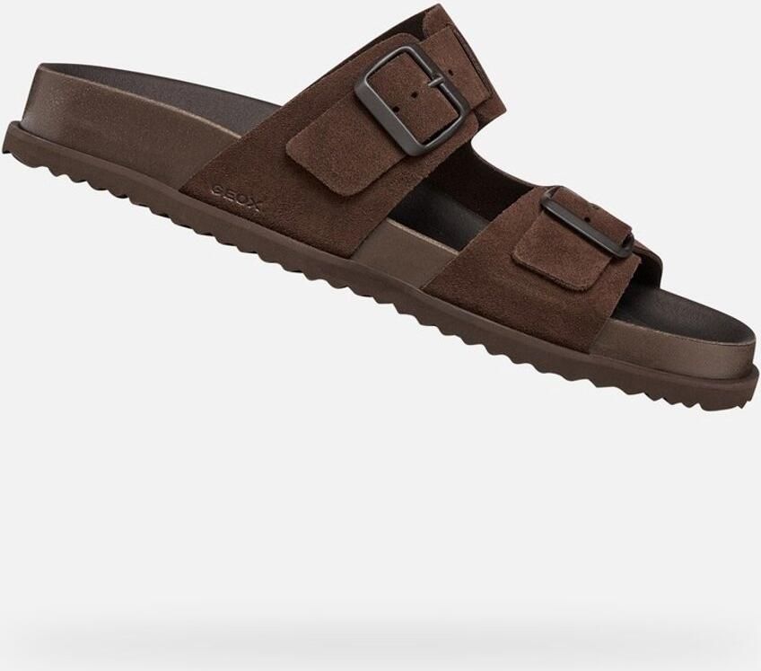 GEOX PARNAIBA HEREN Sandalen DONKERBRUIN
