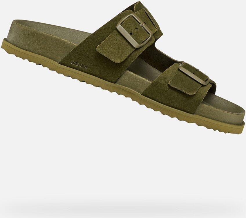 GEOX PARNAIBA HEREN Sandalen MILITARY GREEN
