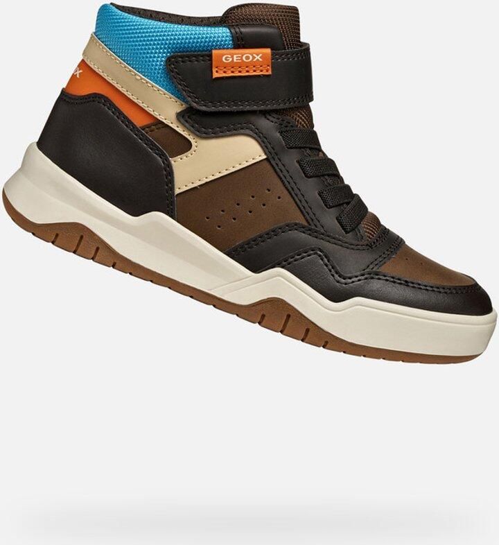 GEOX PERTH JONGENS Sneakers BRUIN LICHTBLAUW