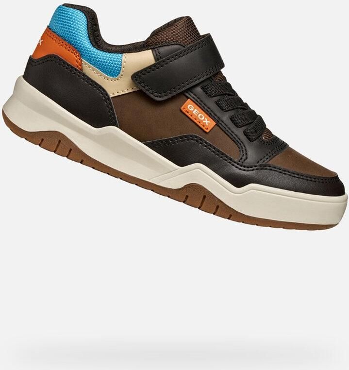 GEOX PERTH JONGENS Sneakers BRUIN LICHTBLAUW