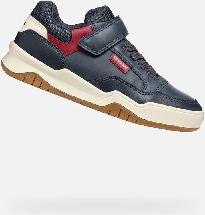 GEOX PERTH JONGENS Sneakers MARINEBLAUW DONKERROOD - Foto 2