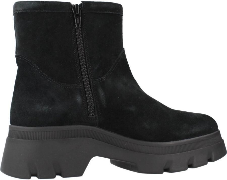 GEOX Pluette Booties Met Hak Zwart Vrouw