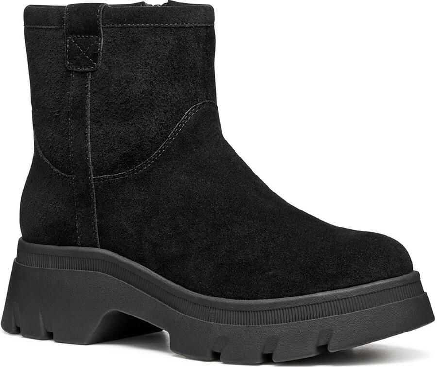 GEOX Pluette Booties Met Hak Zwart Vrouw