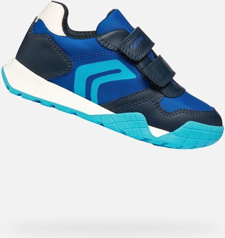 GEOX RANN-E JONGENS Sneakers KONINGSBLAUW MARINEBLAUW