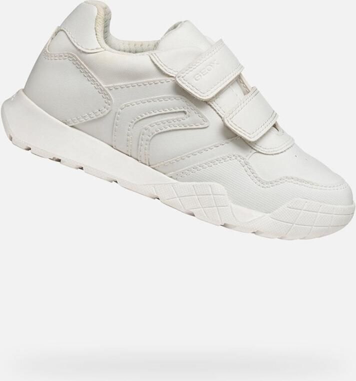 GEOX RANN-E JONGENS Veterschoenen WIT