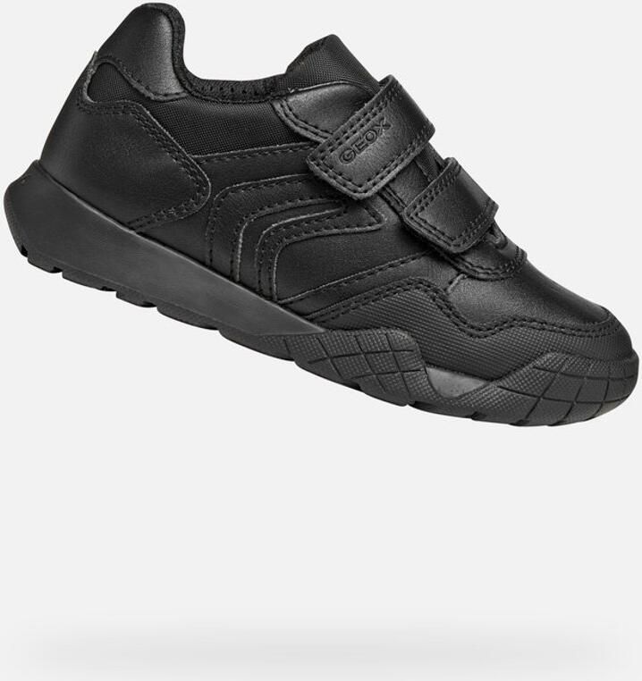 GEOX RANN-E JONGENS Veterschoenen ZWART
