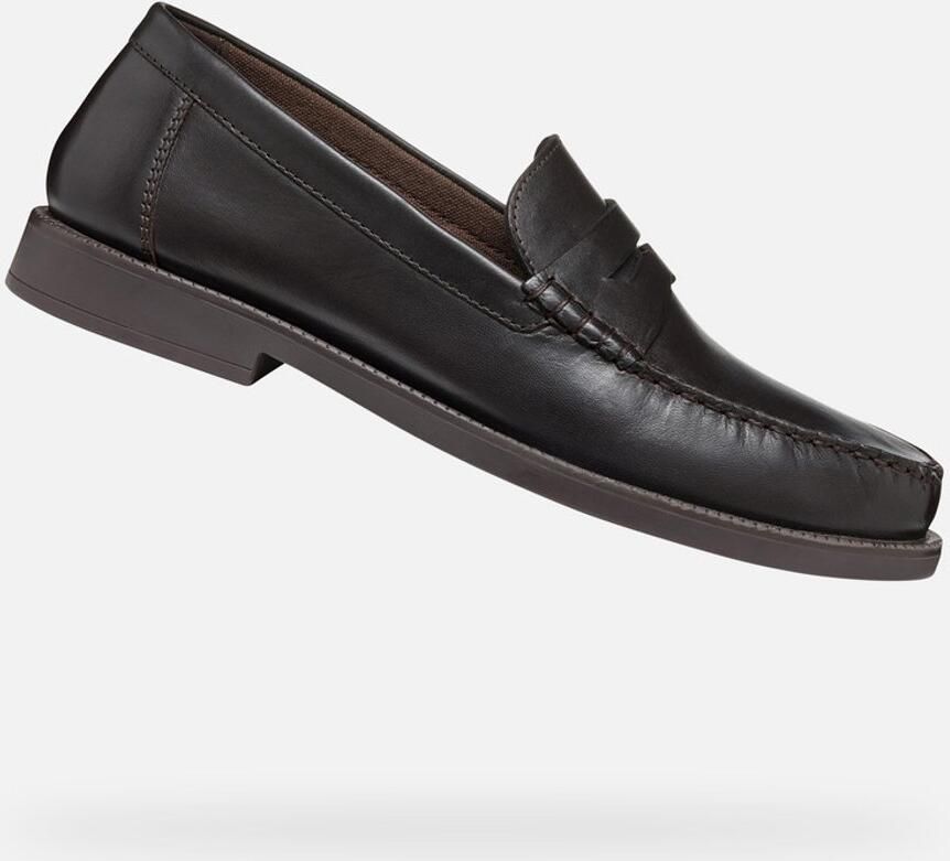 GEOX RECANATI HEREN Veterschoenen DONKERBRUIN