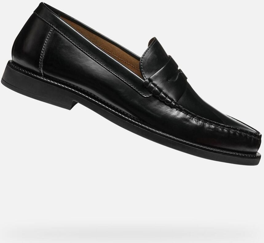 GEOX RECANATI HEREN Veterschoenen ZWART