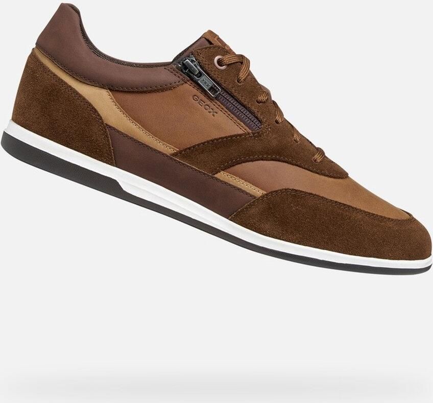 GEOX RENAN HEREN Sneakers COGNA BRUIN