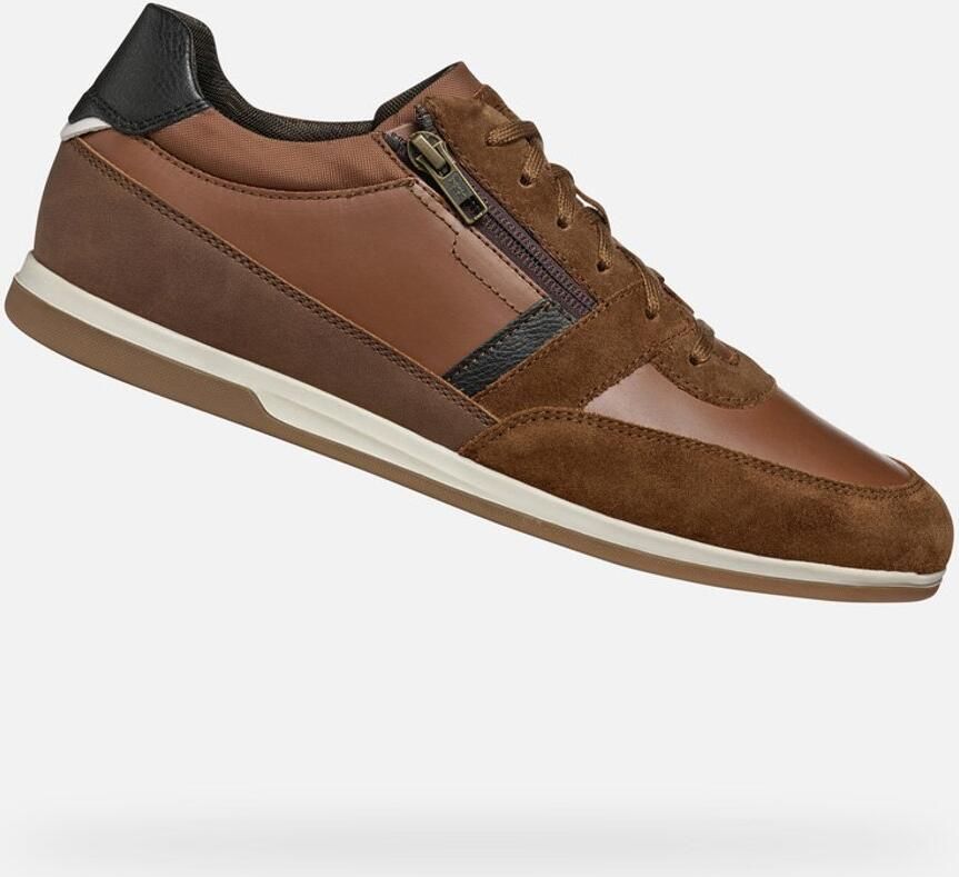 GEOX RENAN HEREN Sneakers COGNAC