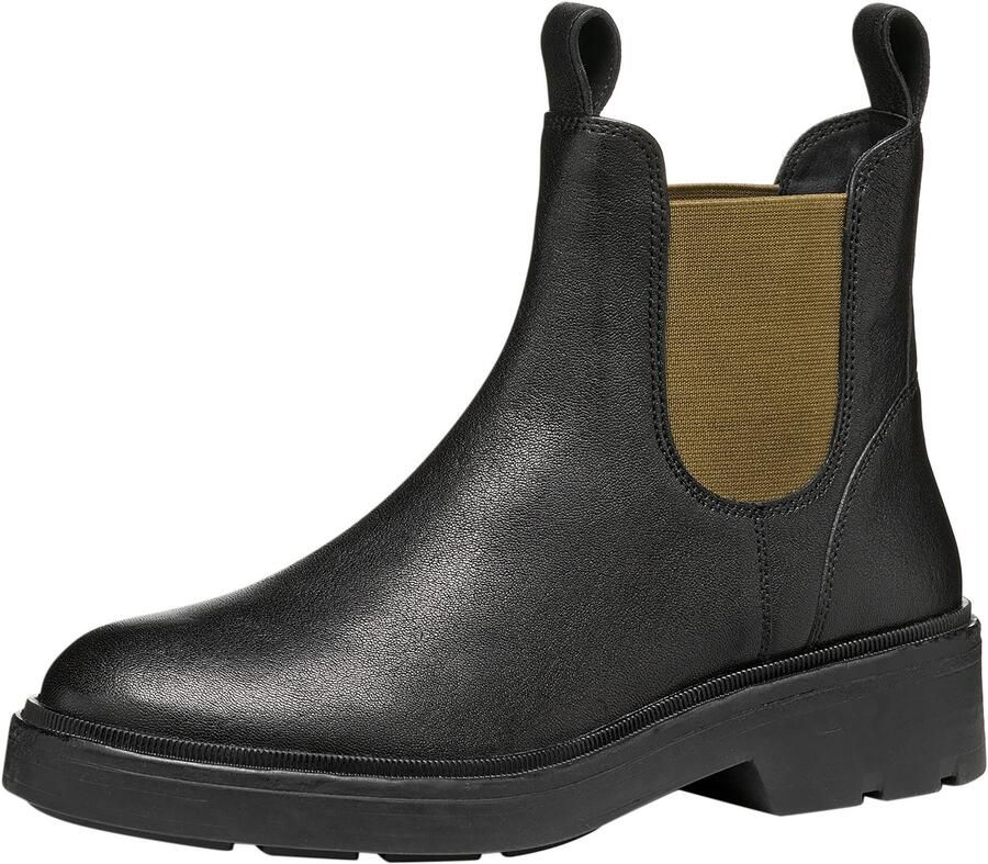 GEOX Respira leren enkellaarsjes