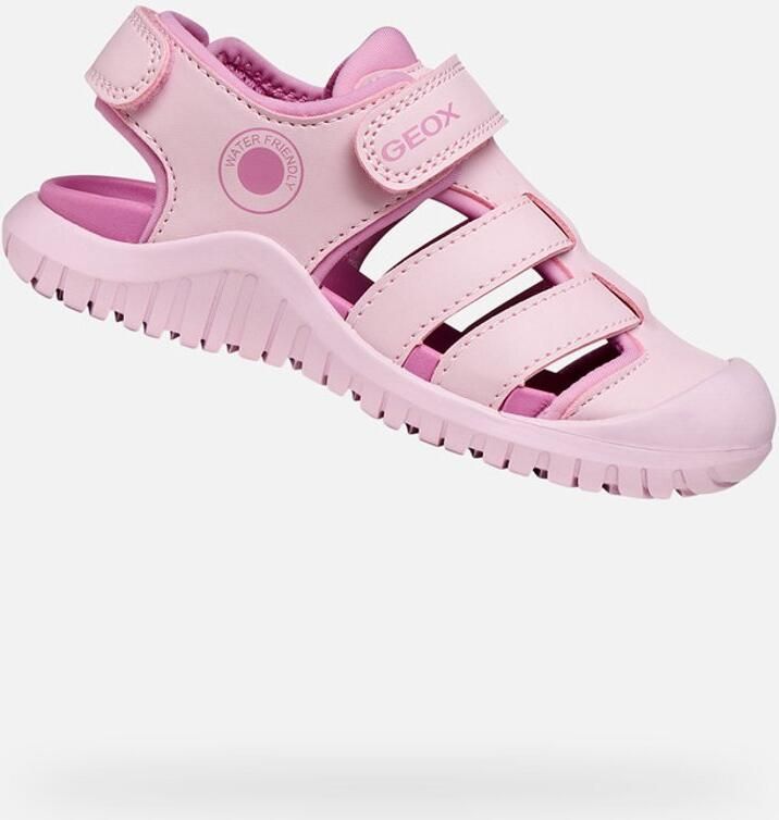 GEOX S. FUSBETTO PRO MEISJES Sandalen ROZE DONKERROZE