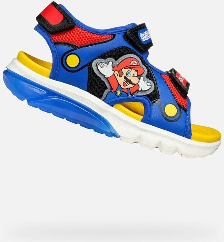 GEOX SANDAAL CIBERDRON TIENERS Sandalen KONINGSBLAUW ROOD - Foto 2