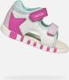GEOX SANDAAL IUPIDOO PEUTER Sandalen WIT FUCHSIA - Thumbnail 1