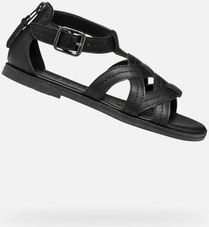 GEOX SANDAAL KARLY MEISJES Sandalen ZWART