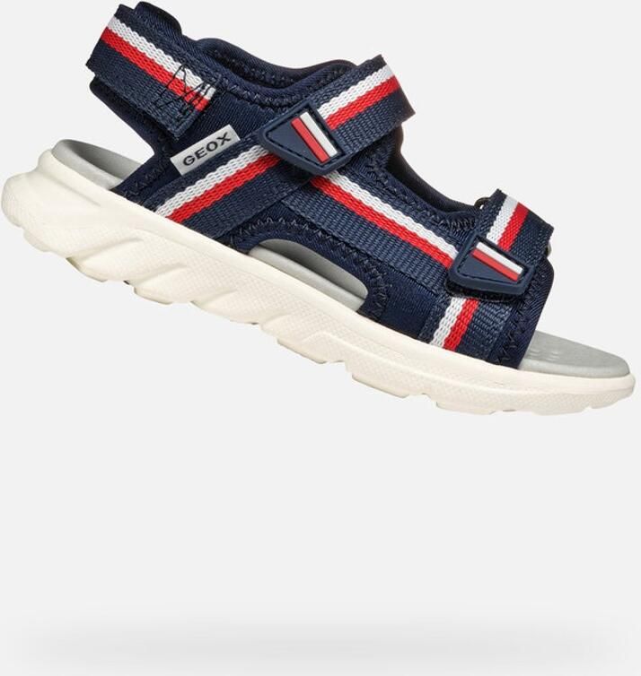 GEOX SANDAL AIRADYUM JONGENS Sandalen MARINEBLAUW ROOD
