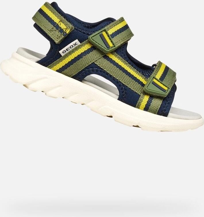 GEOX SANDAL AIRADYUM JONGENS Sandalen MILITAIR GROEN MARINEBLAUW - Foto 2