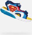 GEOX SANDAL CIBERDRON JONGENS LICHTBLAUW ROOD - Blauw