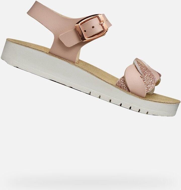 GEOX SANDAL COSTAREI MEISJES Sandalen LICHTROZE