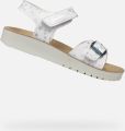 Geox Sandalen Costarei J15EAB meisjessandaal met gesp - Wit