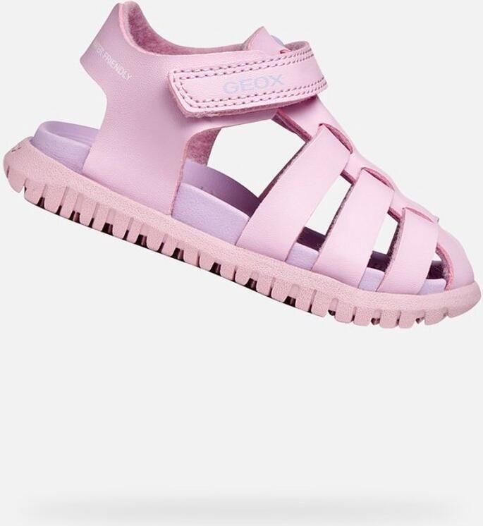 GEOX SANDAL FUSBETTO PEUTER Sandalen ROZE LILA