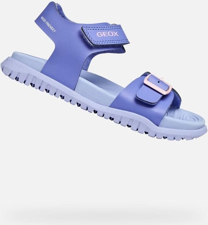 GEOX SANDAL FUSBETTO TIENERS Sandalen DONKER LILA ROZE