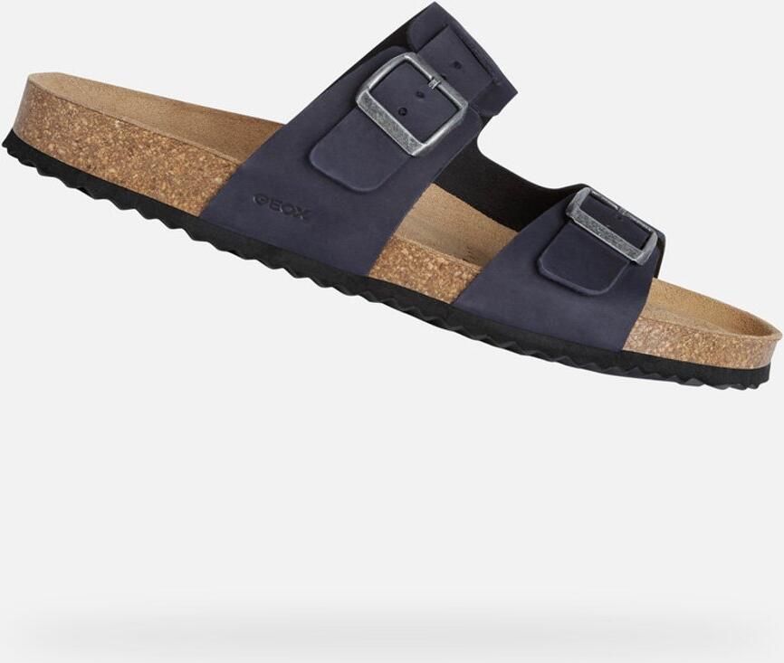 Geox Comfortabele Instap Sandalen voor Vrouwen Blue Heren - Foto 2