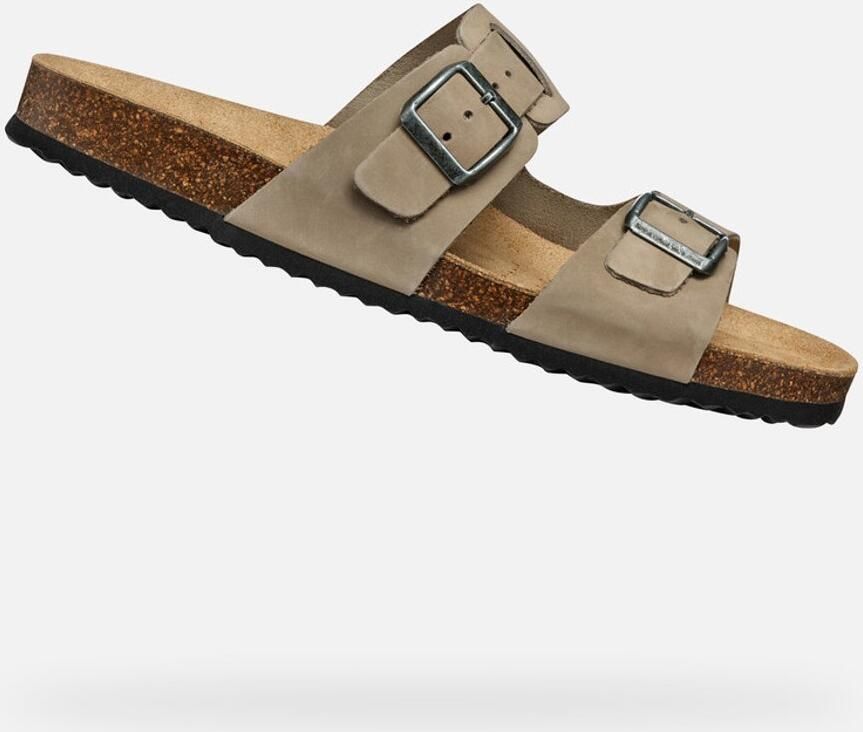 GEOX SANDAL GHITA HEREN Sandalen TAUPE