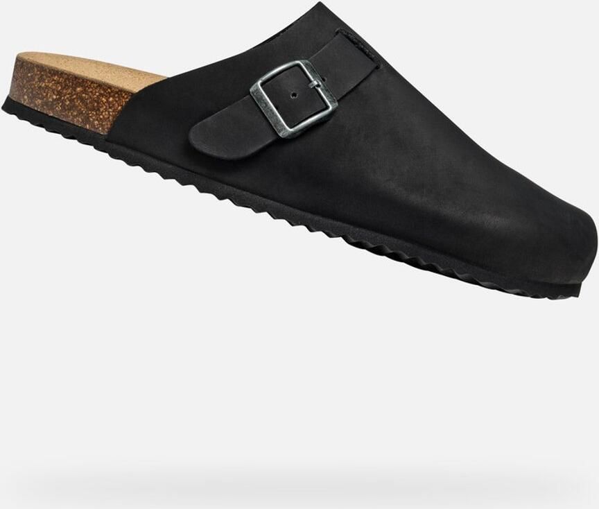 GEOX SANDAL GHITA HEREN Sandalen ZWART