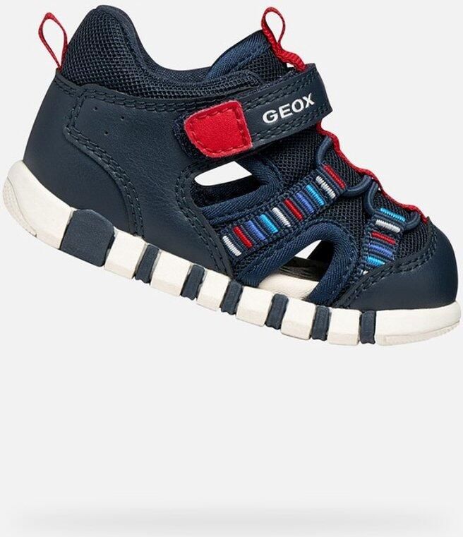 GEOX SANDAL IUPIDOO DREUMES Sandalen MARINEBLAUW ROOD