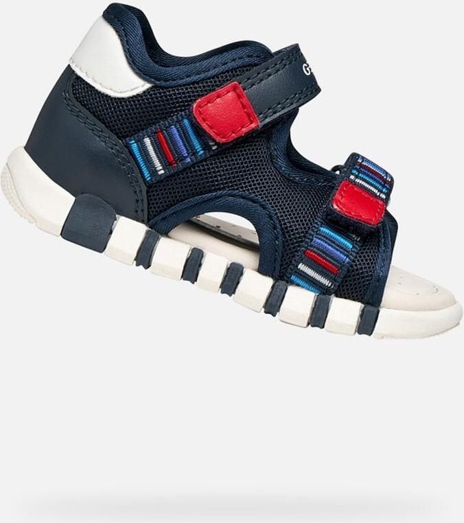 GEOX SANDAL IUPIDOO DREUMES Sandalen MARINEBLAUW ROOD
