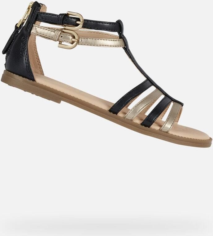 GEOX Meisjessandalen J S. Karly G. D GBK black platinium