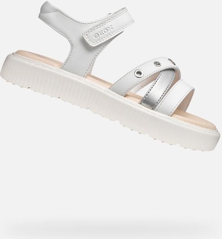 GEOX SANDAL KODETTE MEISJES Sandalen WIT