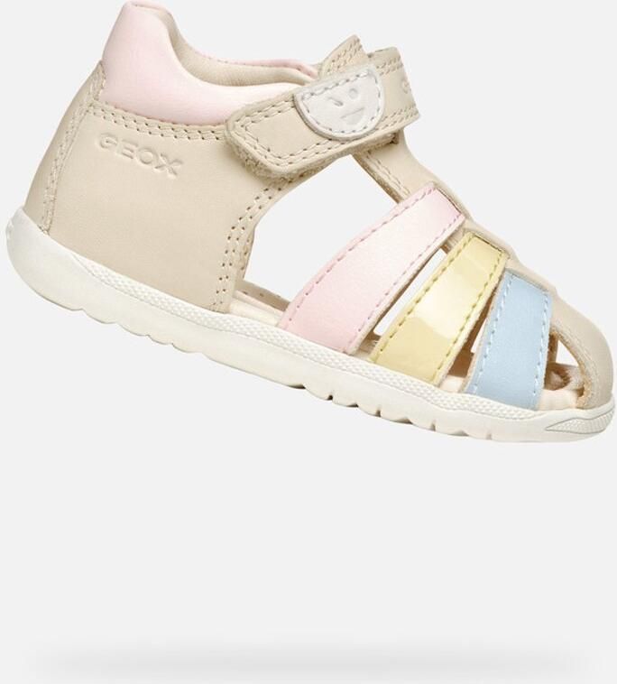 GEOX SANDAL MACCHIA DREUMES Sandalen LICHT IVOORKLEURIG LICHTGEEL - Foto 2