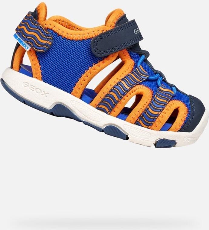 GEOX SANDAL MULTY PEUTERJONGENS Sandalen KONINGSBLAUW ORANJE