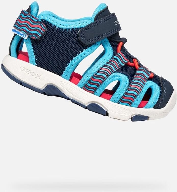 GEOX SANDAL MULTY PEUTERJONGENS Sandalen MARINEBLAUW LICHTBLAUW