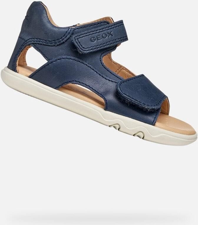 GEOX SANDAL STEPPIEUP PEUTERJONGENS Sandalen MARINEBLAUW