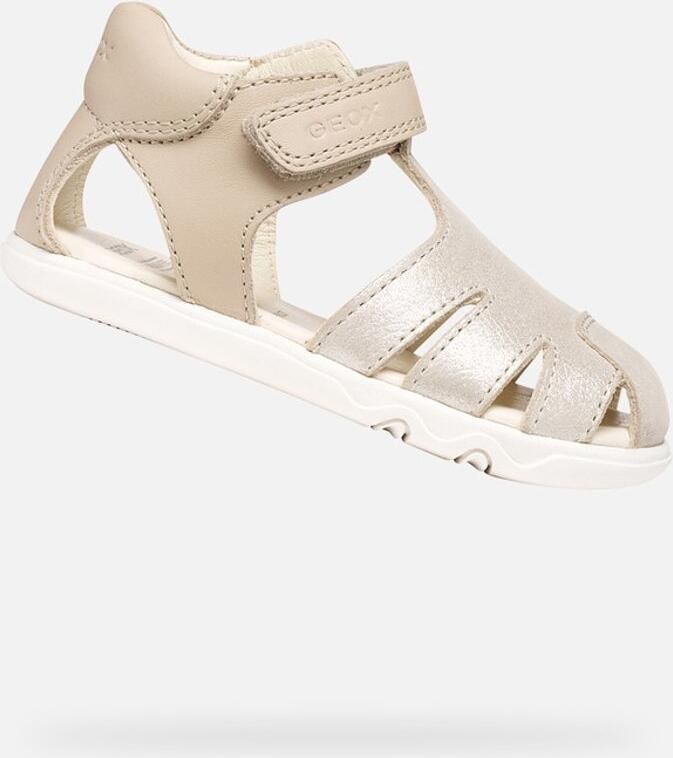GEOX SANDAL STEPPIEUP PEUTERMEISJES Sandalen BEIGE