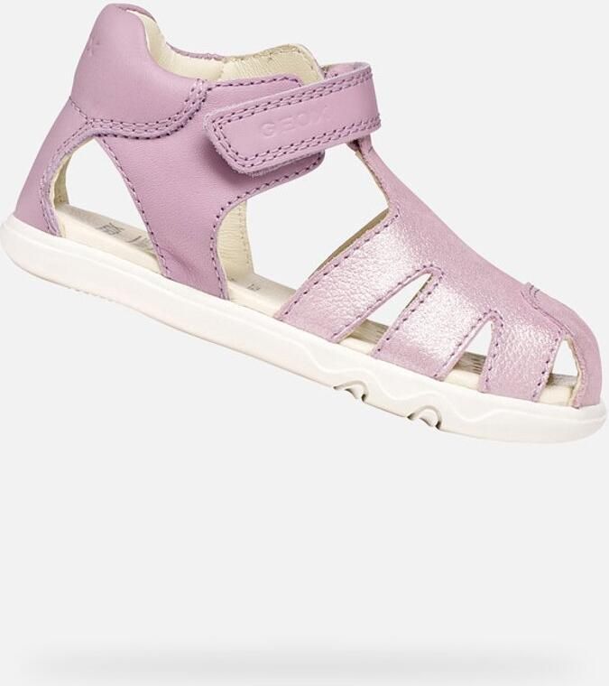 GEOX SANDAL STEPPIEUP PEUTERMEISJES Sandalen LILA