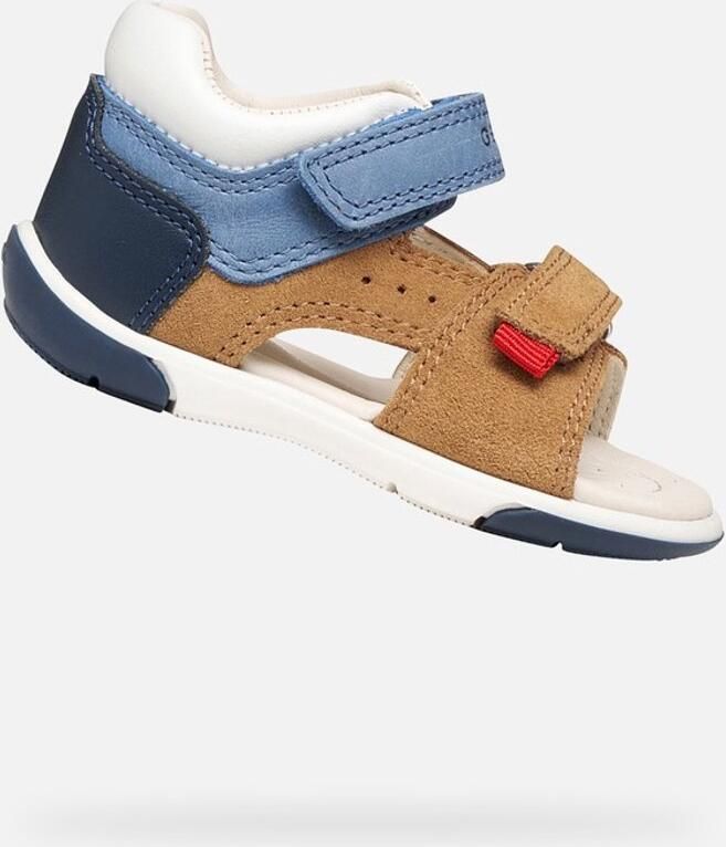 GEOX SANDAL ZAPITO DREUMES Sandalen CARAMEL DONKERBLAUW