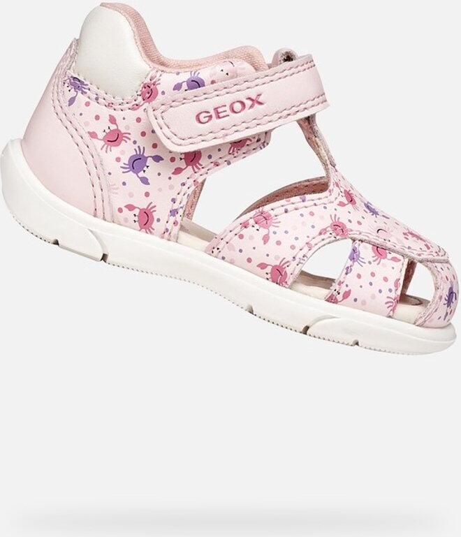 GEOX SANDAL ZAPITO DREUMES Sandalen LICHTROZE WIT