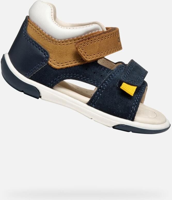 GEOX SANDAL ZAPITO DREUMES Sandalen MARINEBLAUW KARAMEL