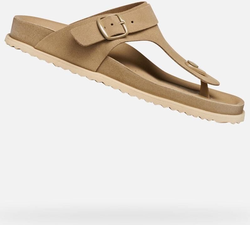 GEOX SANDYBETT DAMES Sandalen LICHT TAUPE