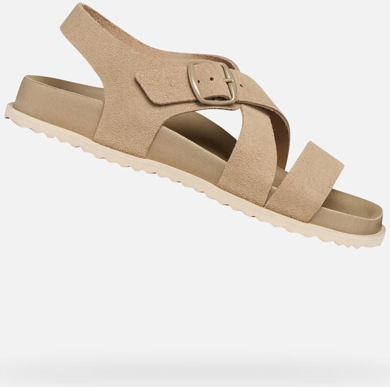 GEOX SANDYBETT DAMES Sandalen LICHT TAUPE