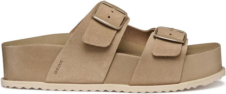 GEOX Sandybett High Sandalen Beige Vrouw