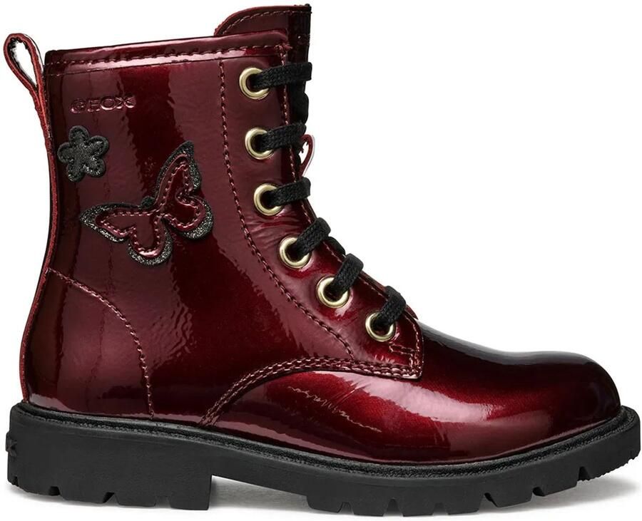 GEOX Shaylax Laarzen Rood Meisjes