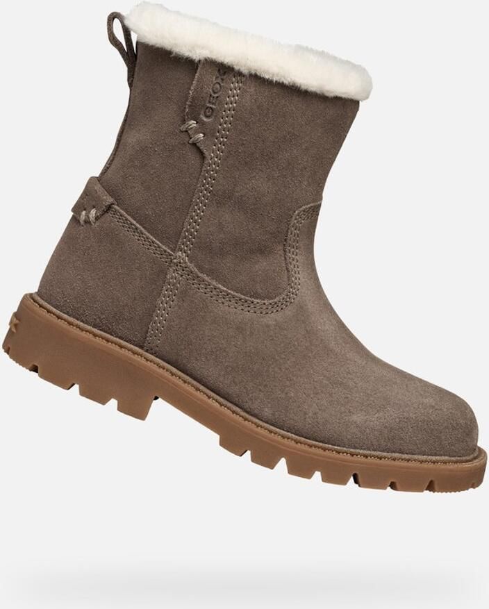 GEOX Shaylax Meisjes hoge schonen taupe