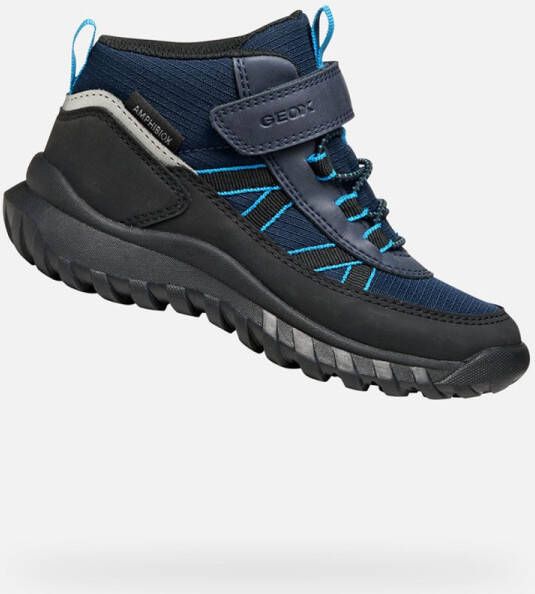 GEOX SIMBYOS ABX JONGENS MARINEBLAUW ZWART